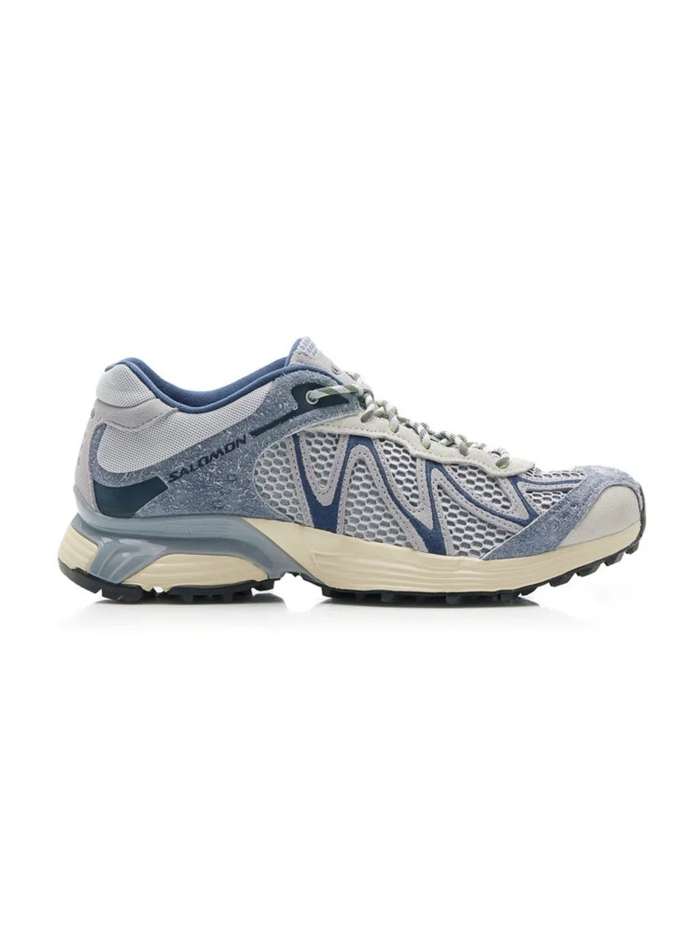 Salomon XT Whisper Embroidery Pearl Blue Sneakers size 7.5